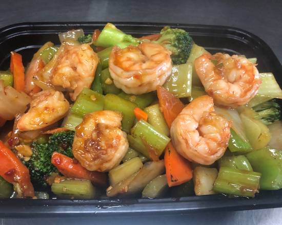 Spicy Szechuan Shrimp 四川虾